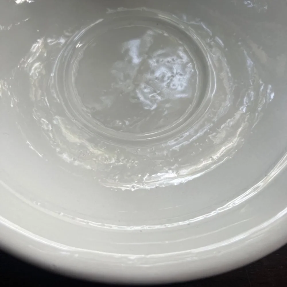 NEW Astier de Villatte Large Chat Cat Bowl, White Ceramic - Picture 4 of 11